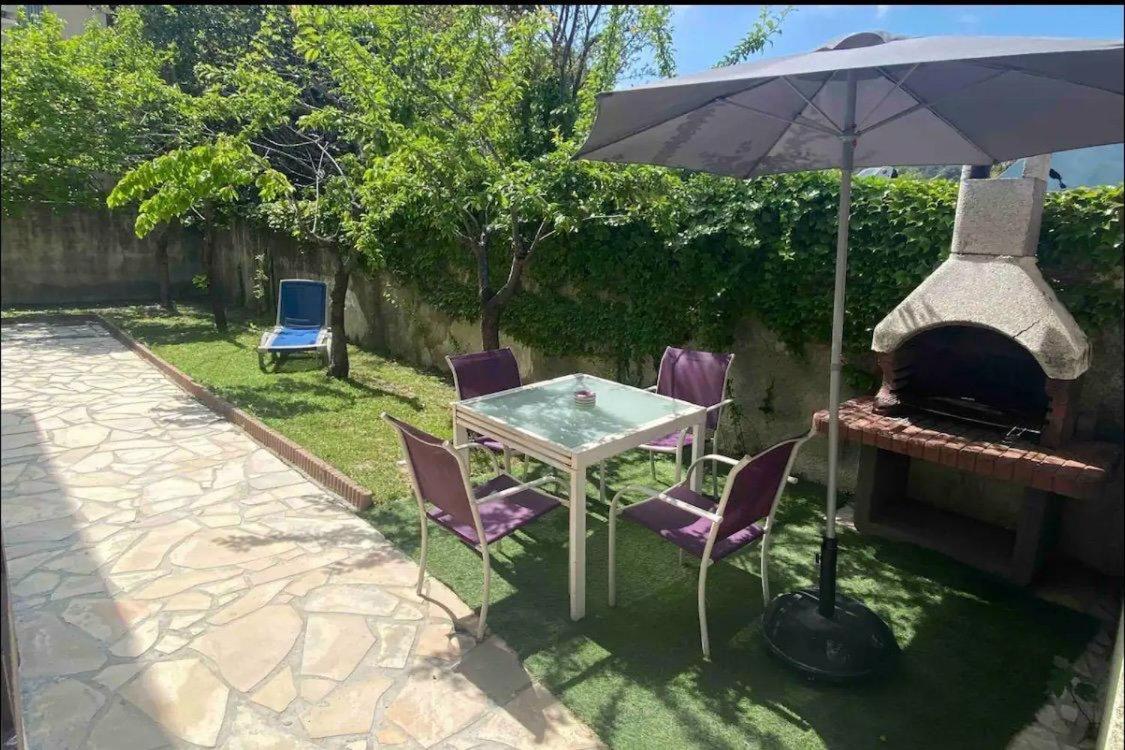 Ferienwohnung 3 Pieces Climatise En Rez De Jardin Avec Piscine Villeneuve-Loubet Exterior foto