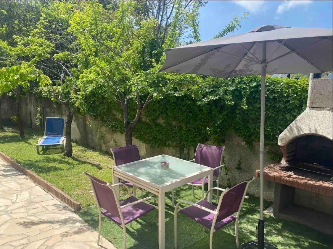Ferienwohnung 3 Pieces Climatise En Rez De Jardin Avec Piscine Villeneuve-Loubet Exterior foto
